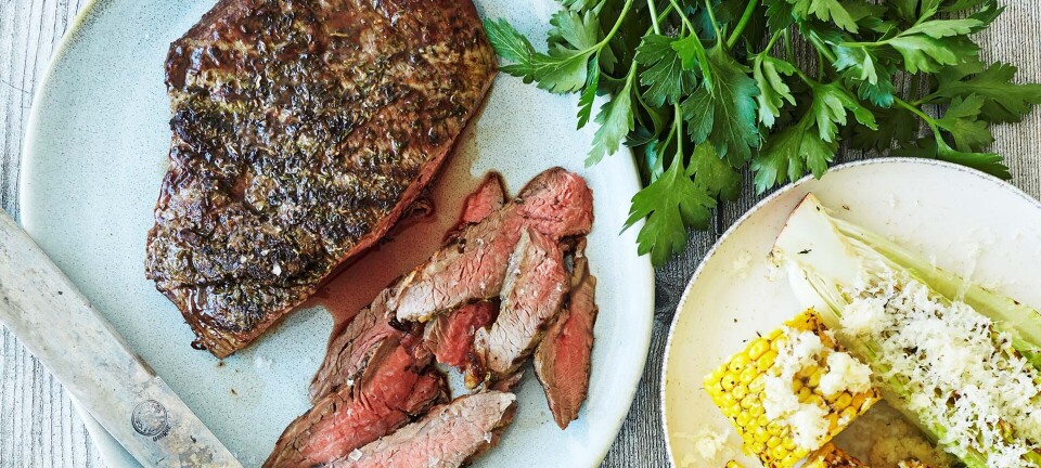 Flanksteak på grill: Sådan gør du