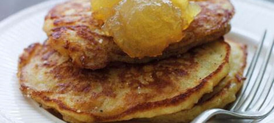 Klatkager med æblemos