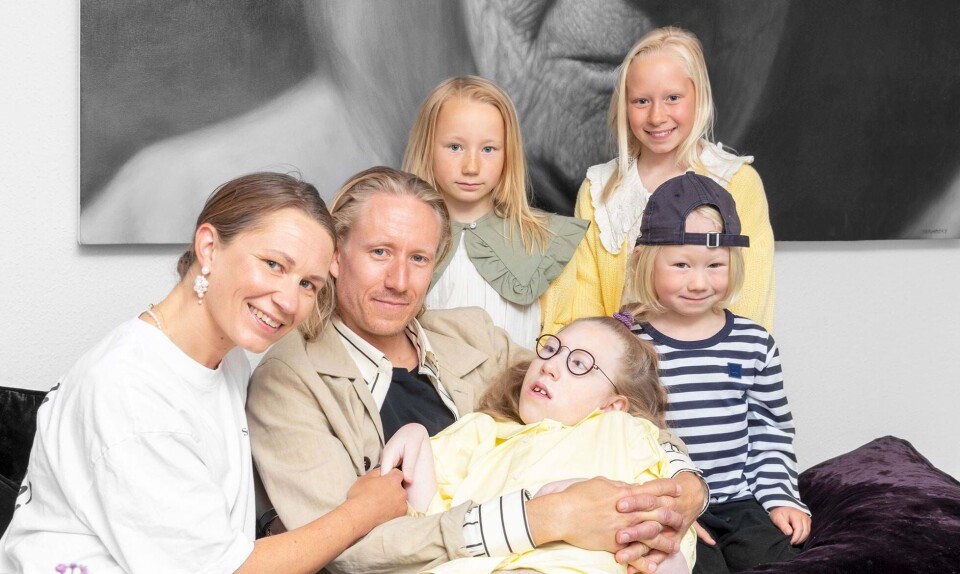 Mor med handicappet datter