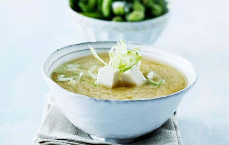 Opskrift på misosuppe med edamamebønner