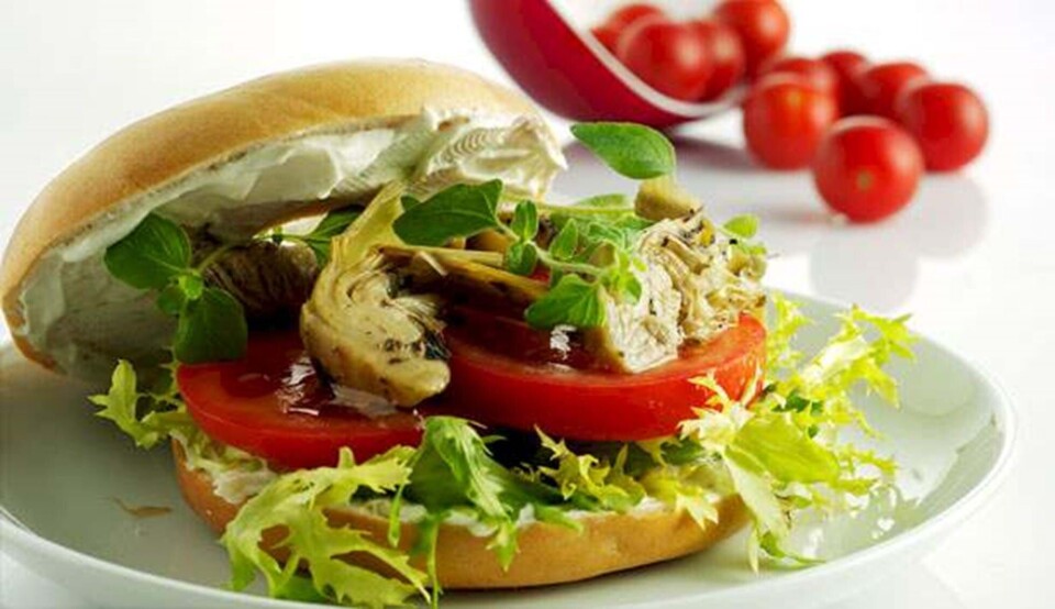 Opskrift på bagel vegetarian