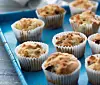 MINIMUFFINS MED NØDDER OG GEDEOST