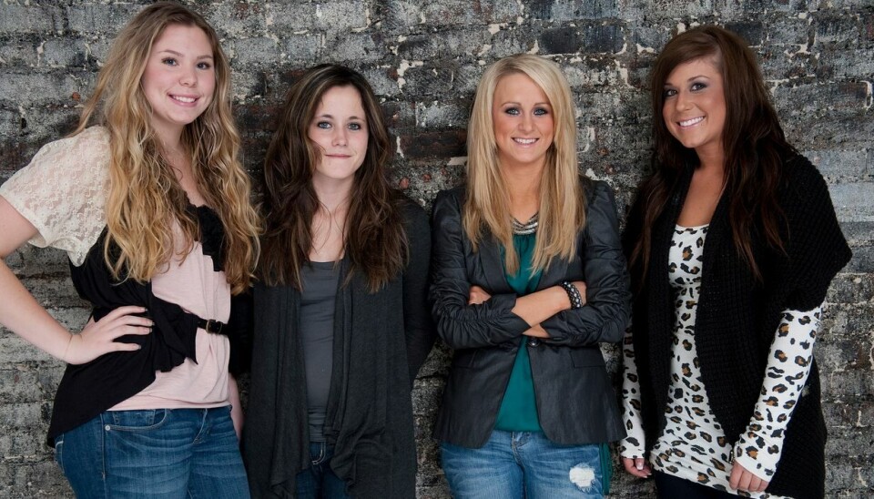 Kailyn Lowry, Jenelle Evans, Leah Messer og Chelsea Houska startede alle med en deltagelse i '16 and Pregnant' og udgør nu 'Teen Mom 2' (Foto: MTV)