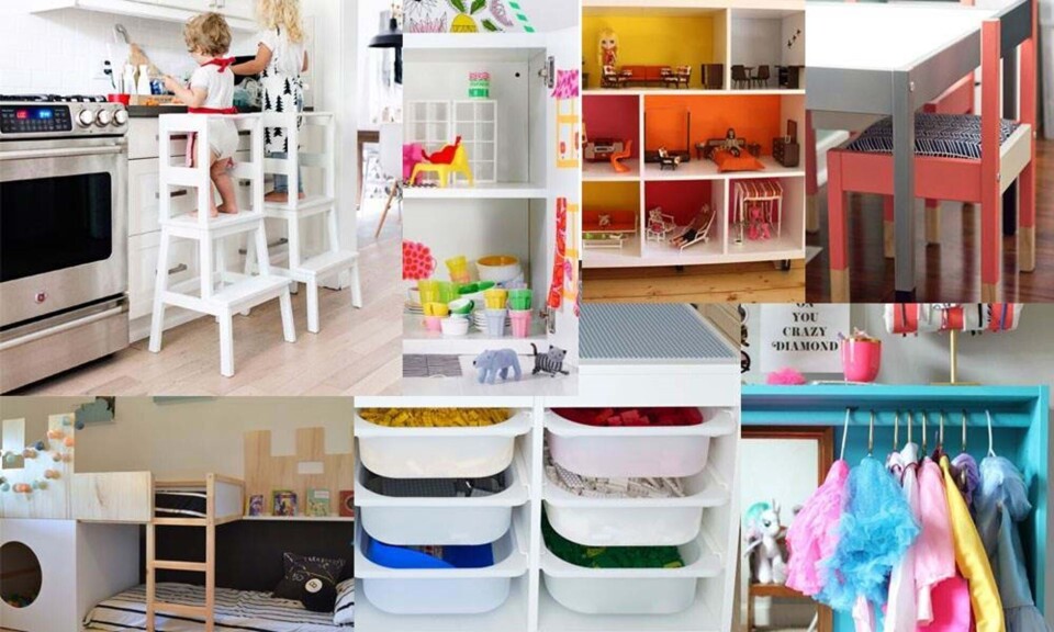 8 geniale Ikea-hacks til børneværelset