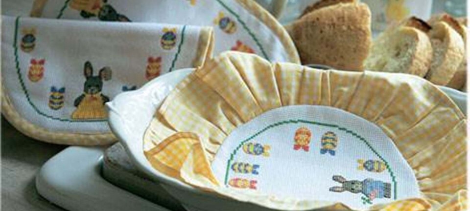 Broder selv: Påskeserviet og grydelapper