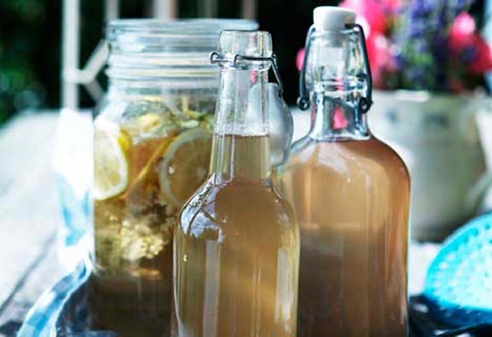 Hyldeblomstsaft