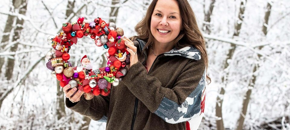 Karoline laver nyt af ting fra mormors gemmer: Bliv inspireret af hendes sjove julepynt her