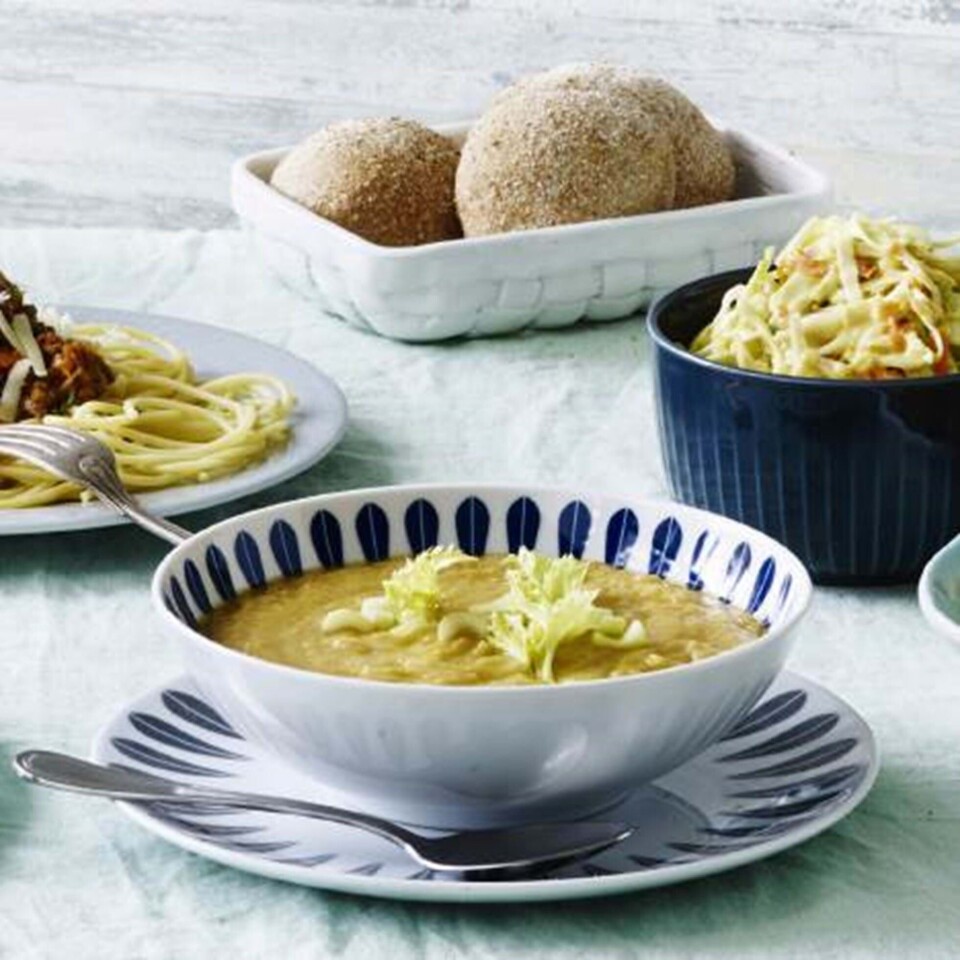 Krydret linsesuppe