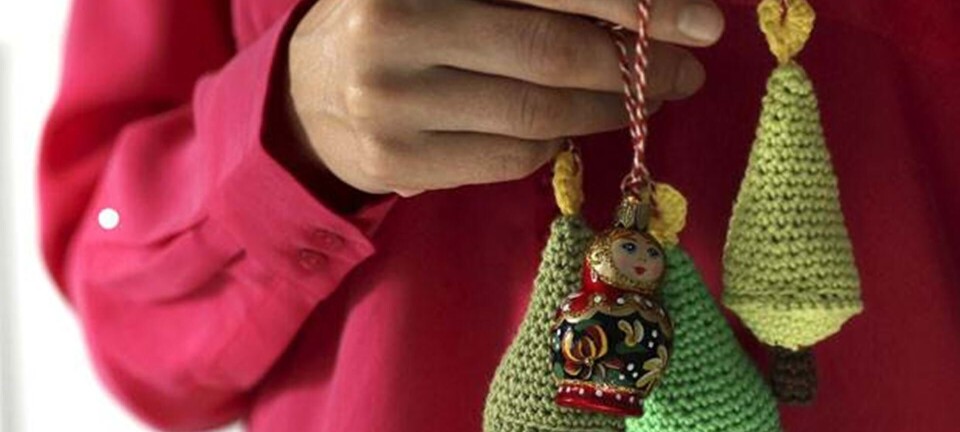 Julehæklerier: Mini juletræer