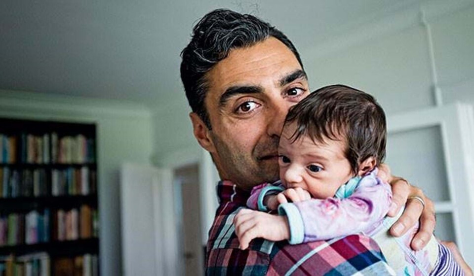 Farshad Kholghi: “Jeg var panisk angst for at blive far” Farshad Kholghi