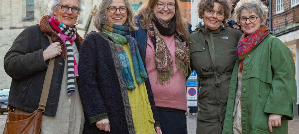 Veninder laver broderifestival i Ribe: Vi elsker hvert lille sting