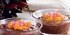Chokolademousse med frugt