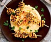 Kyllingekebab med hummus