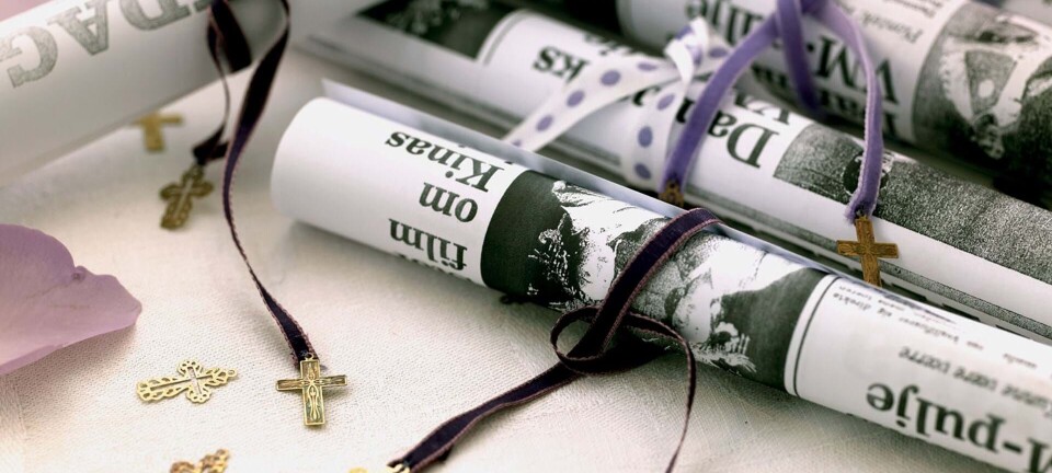 Marker konfirmationen med et tilbageblik