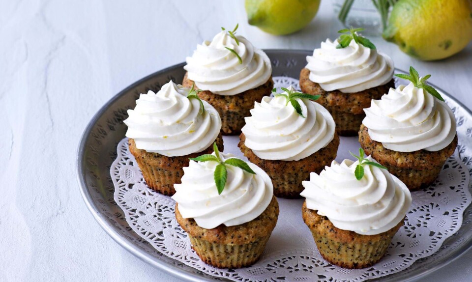 Citronmuffins med citroncreme
