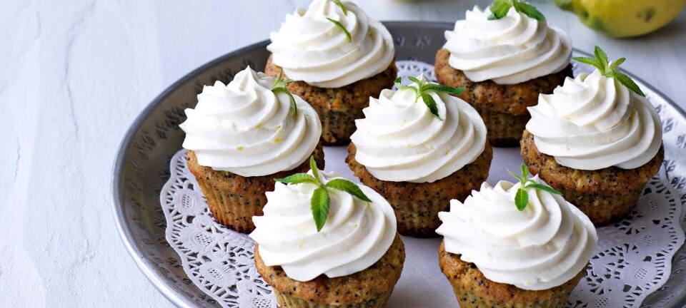 Citronmuffins med citroncreme