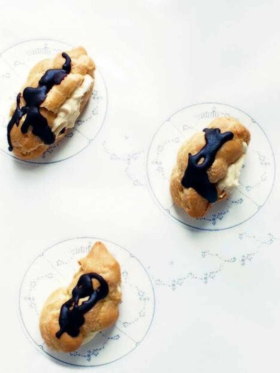 Chokolade eclairs