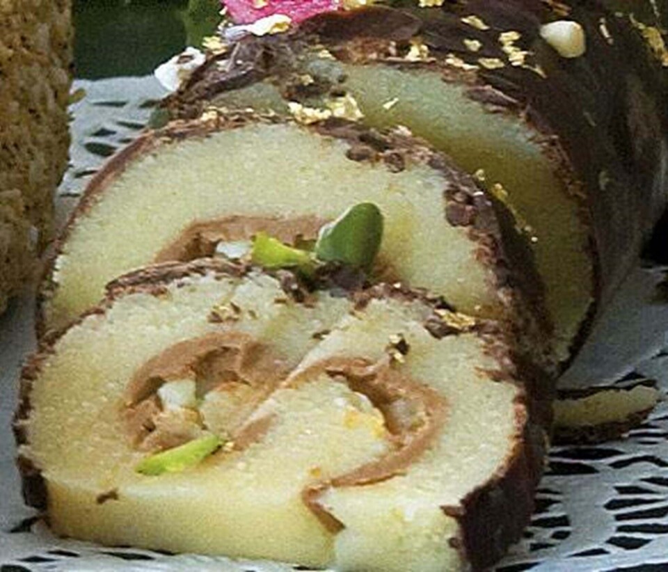 Julebrød med blød nougat