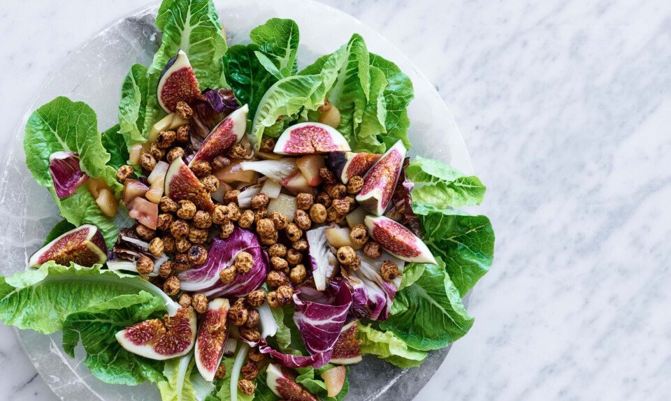 Salat med figner og chufa