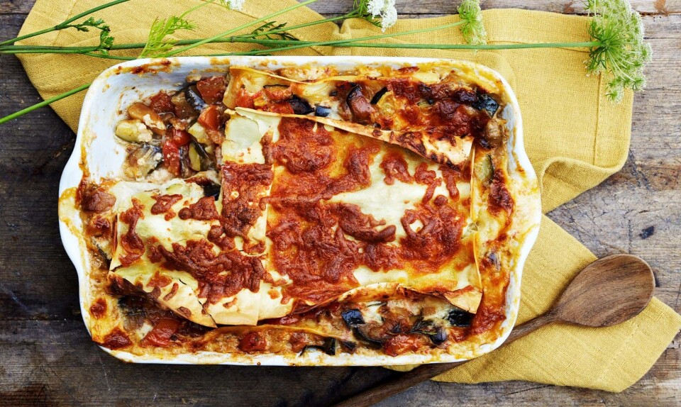 Nem vegetar lasagne