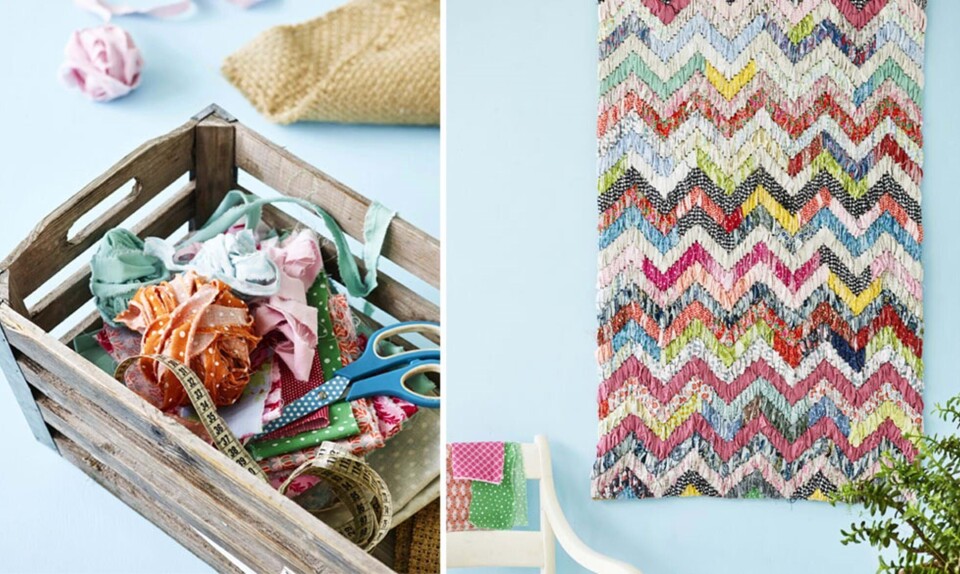 DIY vægtæppe gulvløber