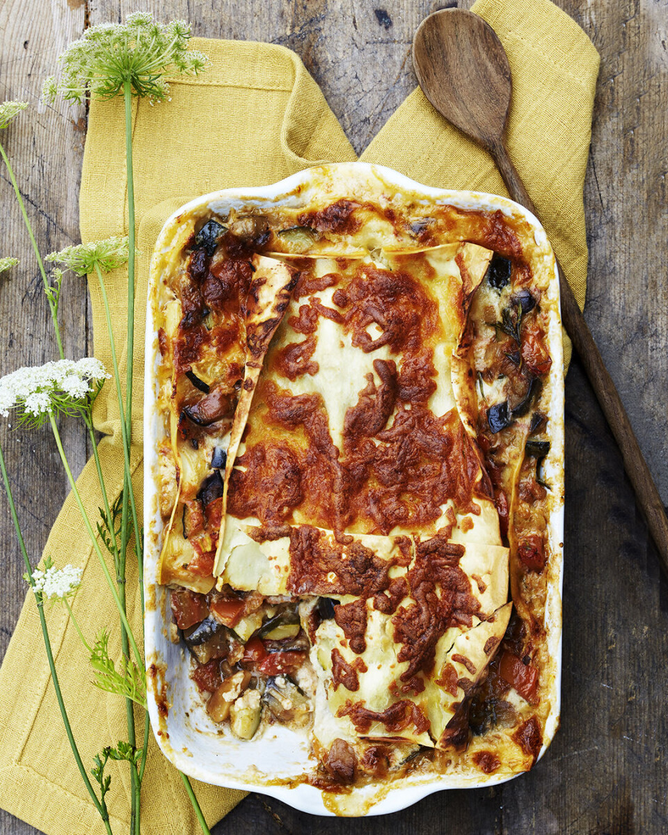 Grøn lasagne