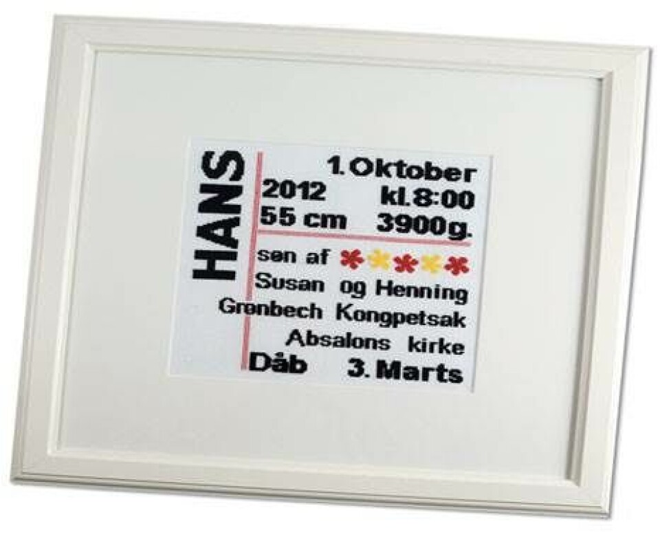 Broder selv: Grafiske dåbsminder
