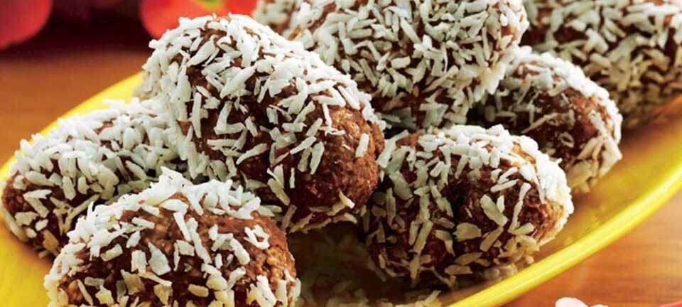 Havregrynskugler som påskeæg