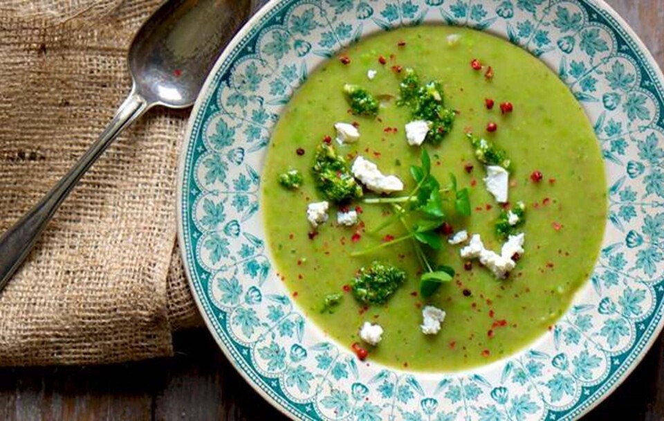 Grøn suppe
