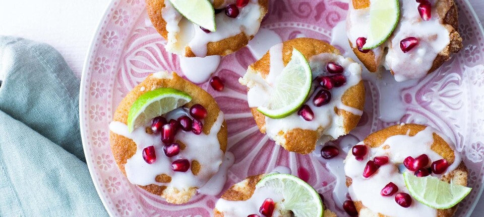 Rabarbercrumblemuffins