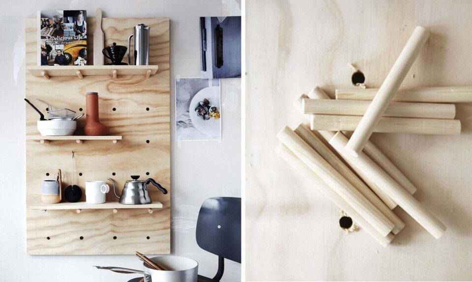 DIY: Cool køkkenreol