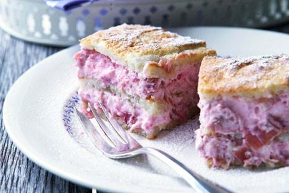Rabarberfragilite med marcipan