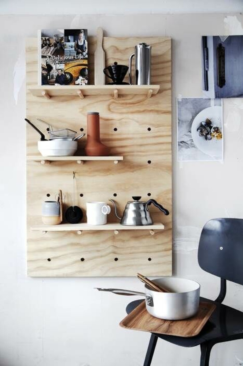 DIY: Cool køkkenreol