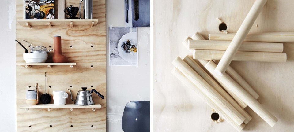 DIY: Cool køkkenreol