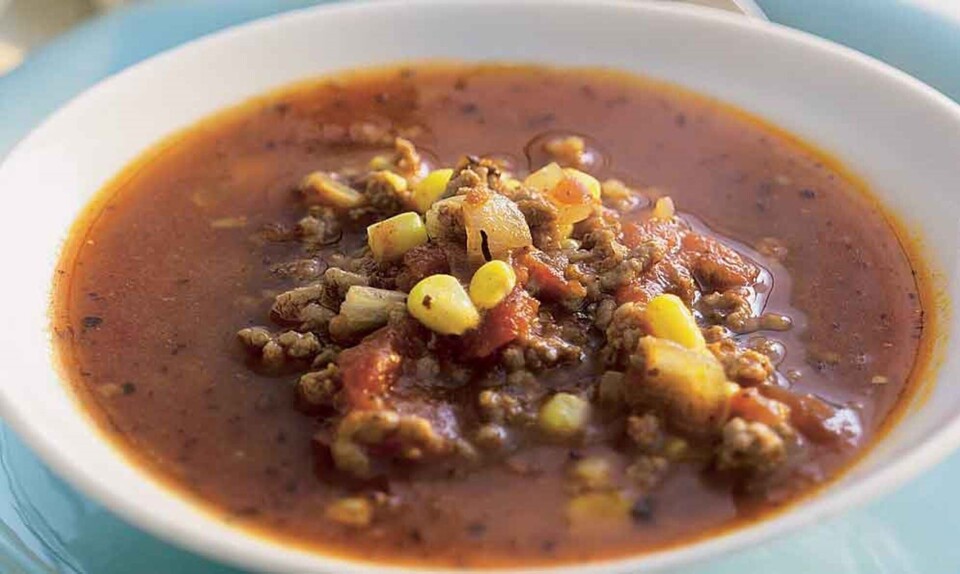 Mexicansk suppe med majs