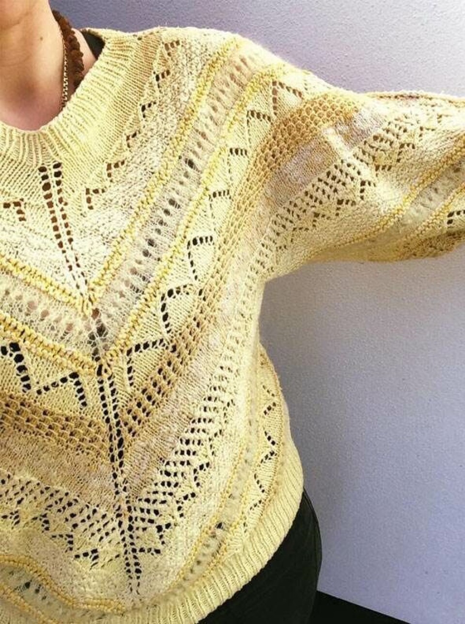 Skøn retro: Strik en feminin bluse
