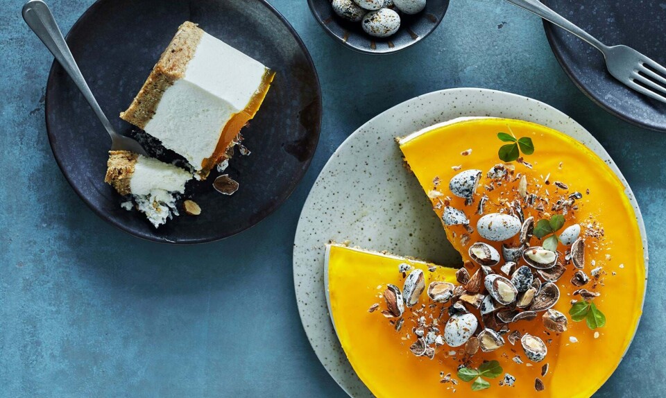 Påske-cheesecake