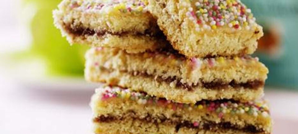 Mini-hindbærsnitter