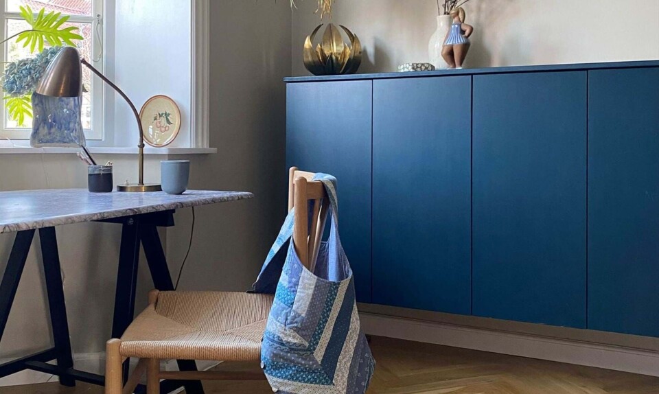 Nicola Kragh Riis hjemmekontor