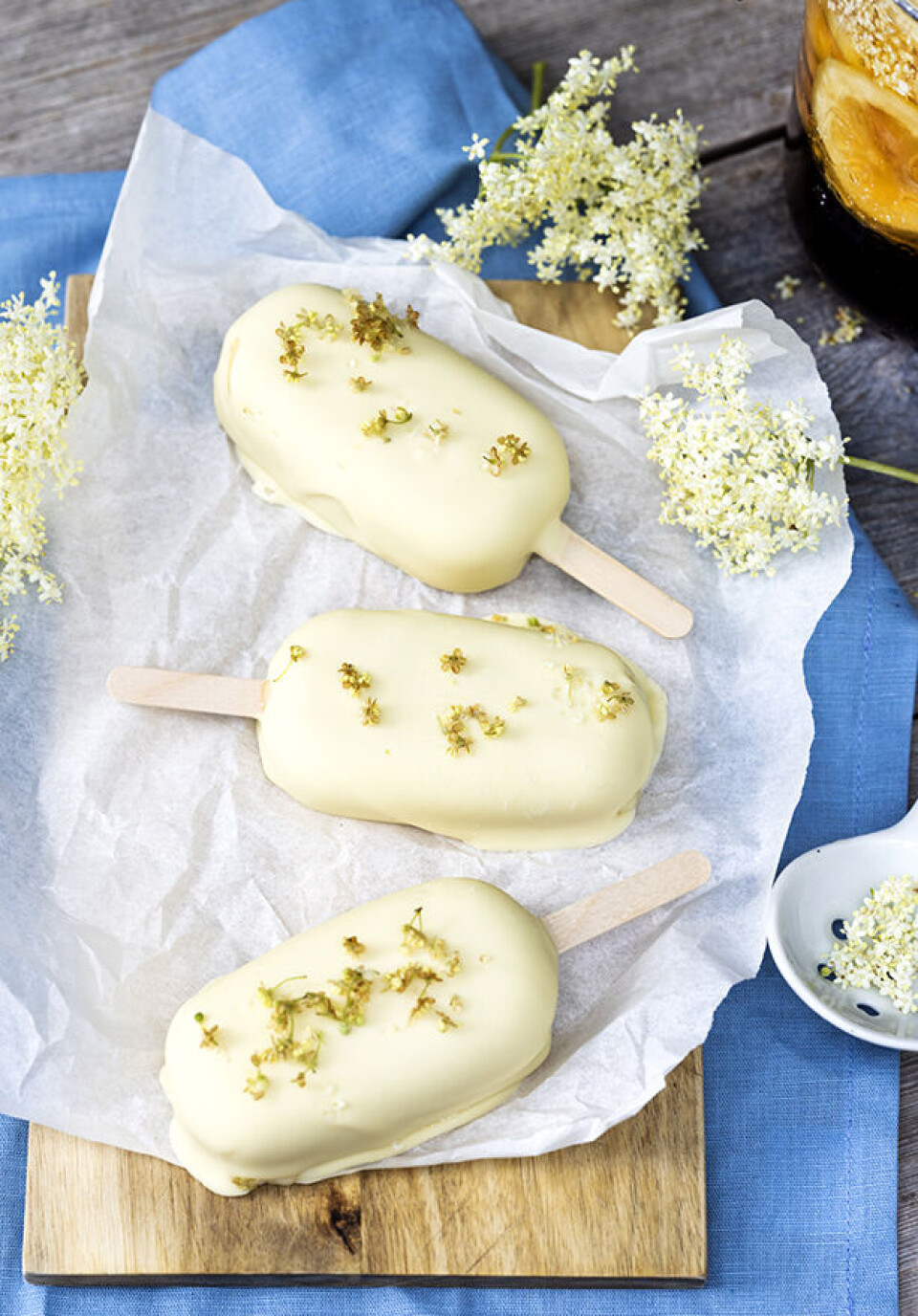 Lav selv: Hyldeblomst-is