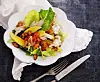 Kyllingesalat med sojamandler
