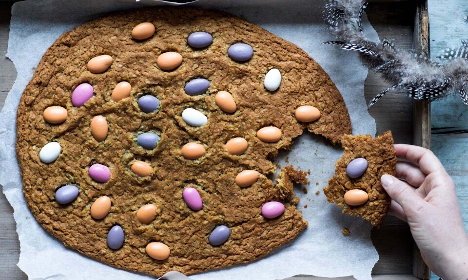 Påske-cookiecake