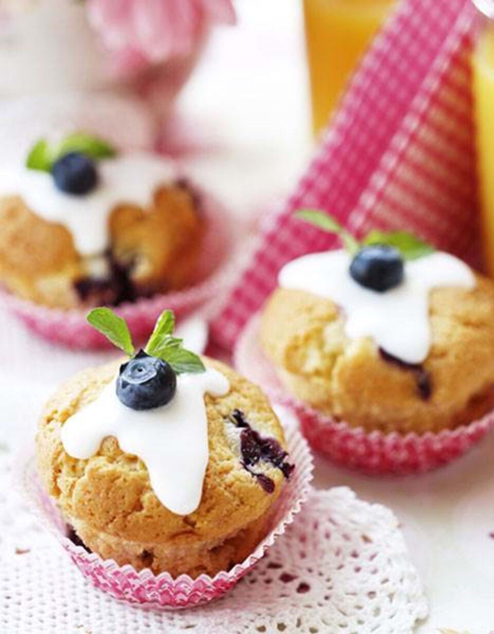 Billede 1 - Blåbærmuffins