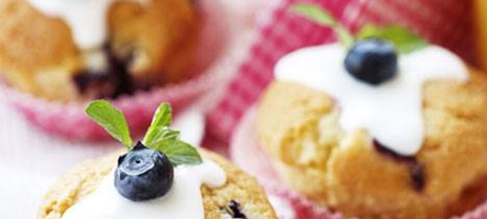Blåbærmuffins