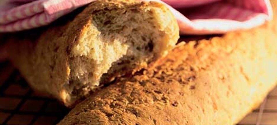 Flutes med pære og appelsin