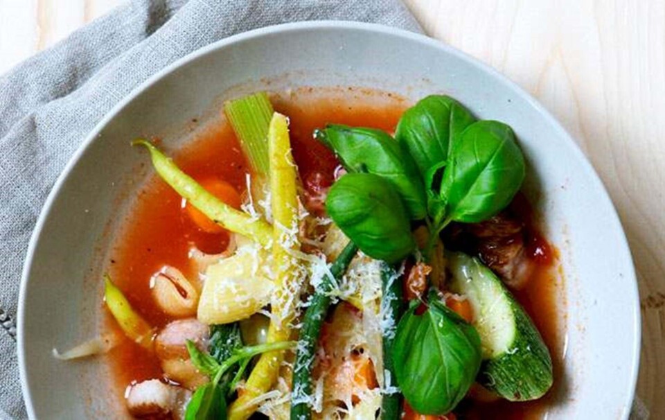 Opskrift på minestrone