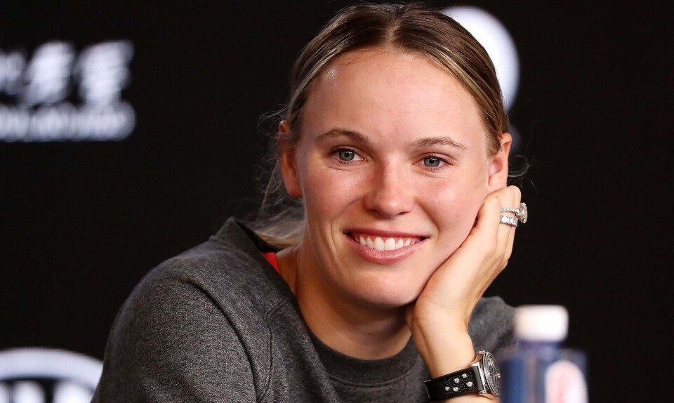 Caroline Wozniacki er blevet mor