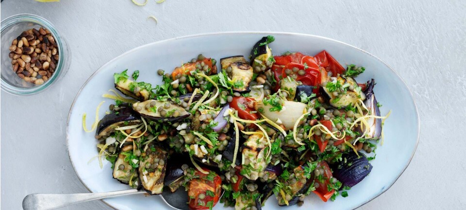 Bagt auberginesalat