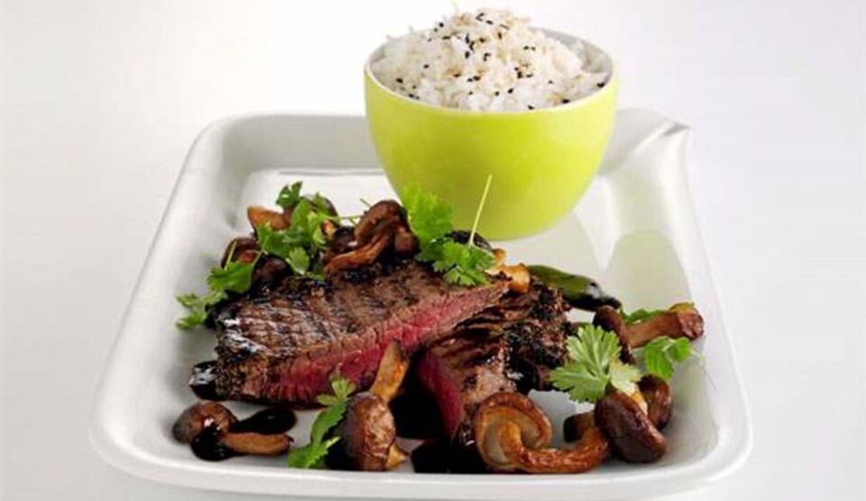 Opskrift på steak med misosauce