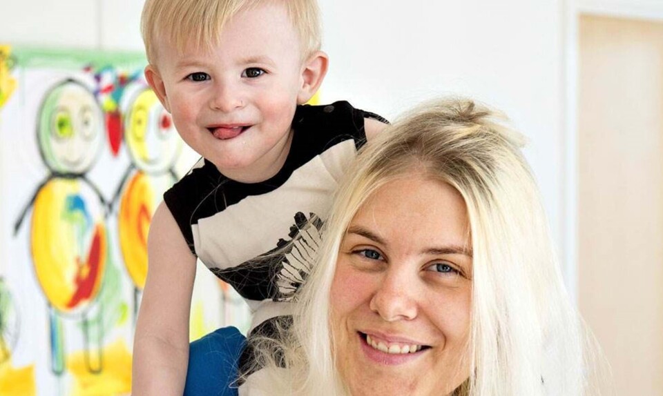 Louise Baltzer Bertelsen og Lucas